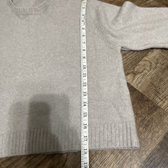 Baum Und Pferdgarten Cabreena Cropped Sweater Collar Gray Sz Medium Retail $249 - Picture 9 of 9